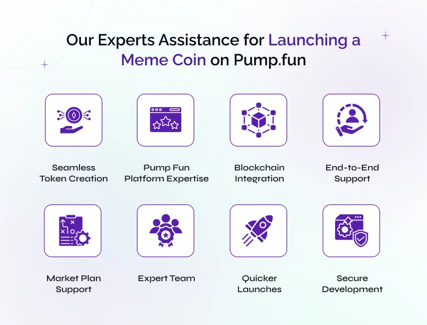 our experts assistance for launching a meme coin on pump.fun