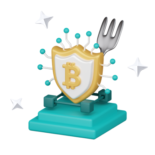 blockchain fork process