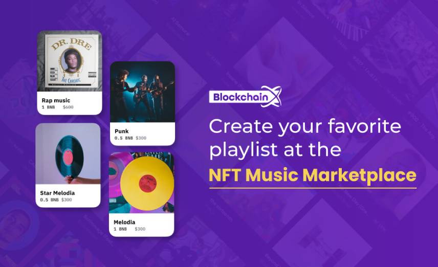 music NFT marketplace