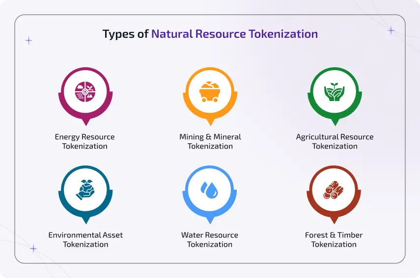 types of natural resource tokenization