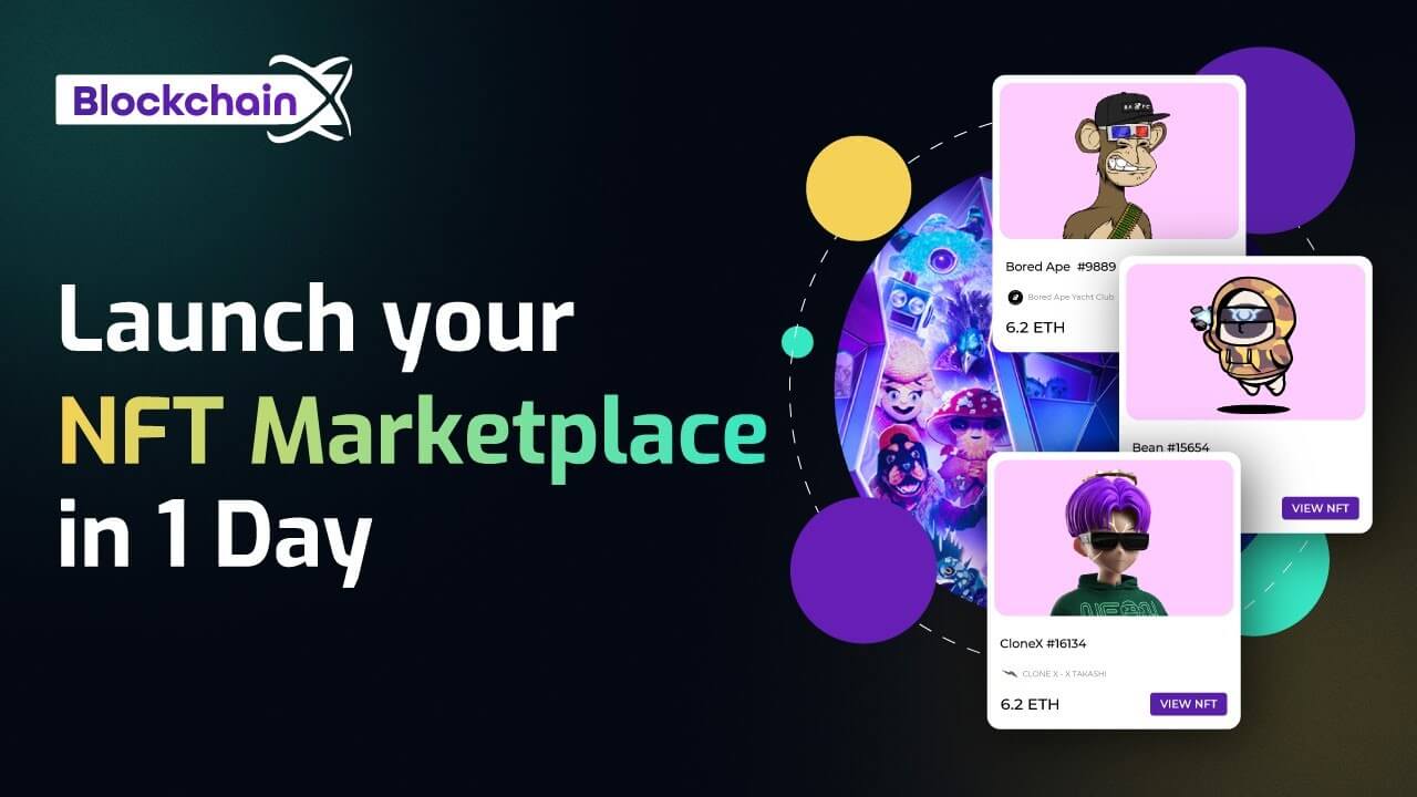 NFT Marketplace Development Company - BlockchainX