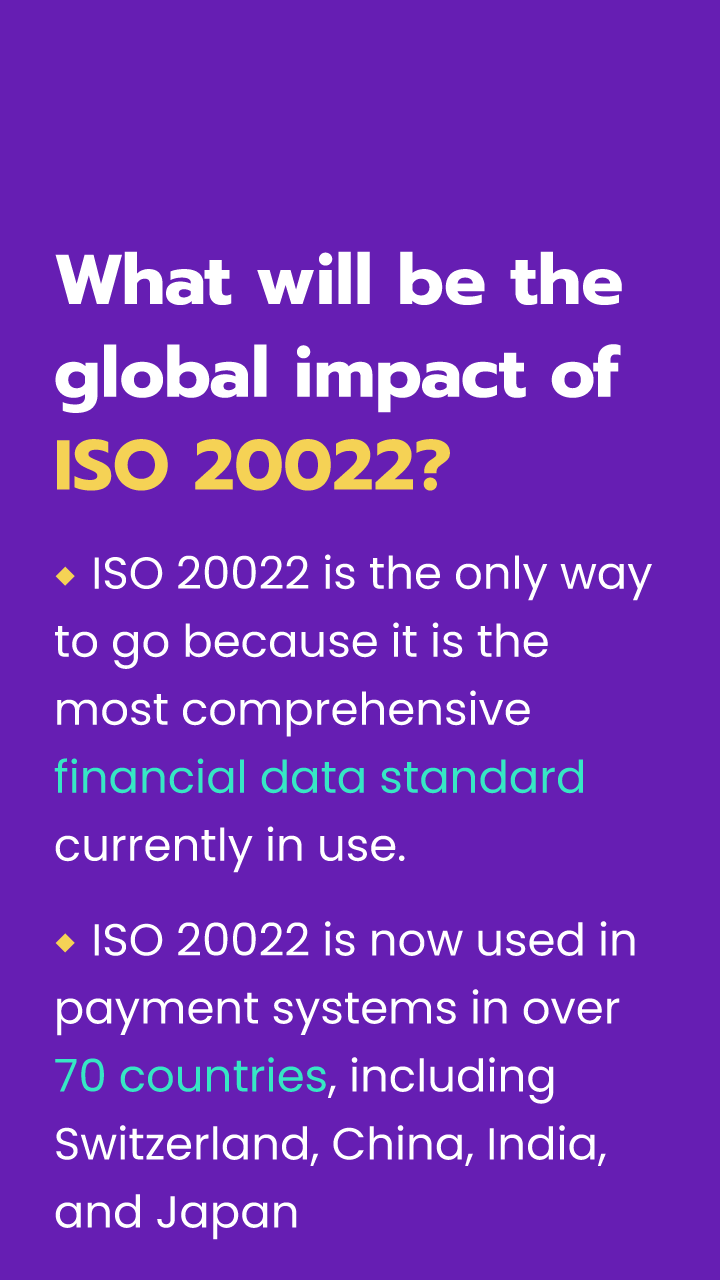 ISO 20022 - Highly influential aspect of Crypto industry | BlockchainX